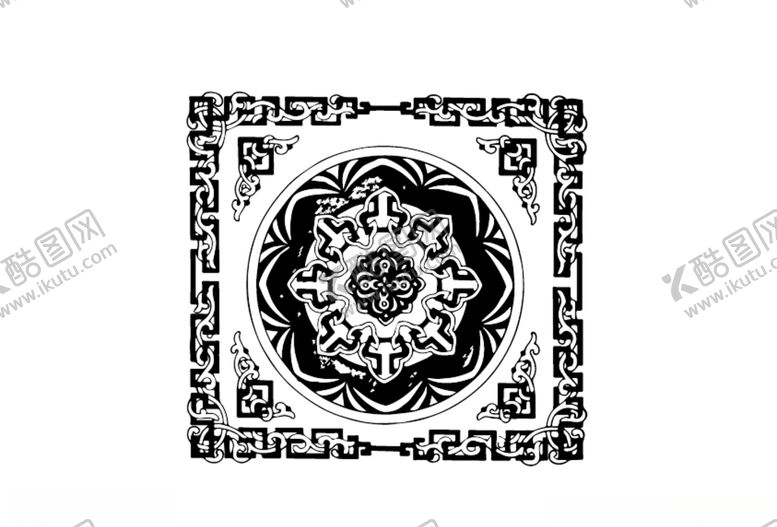 编号：93823807140852393683【酷图网】源文件下载-中国古典花纹