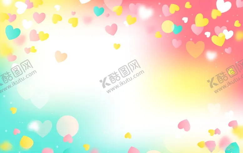编号：36998907021124463725【酷图网】源文件下载-爱心背景