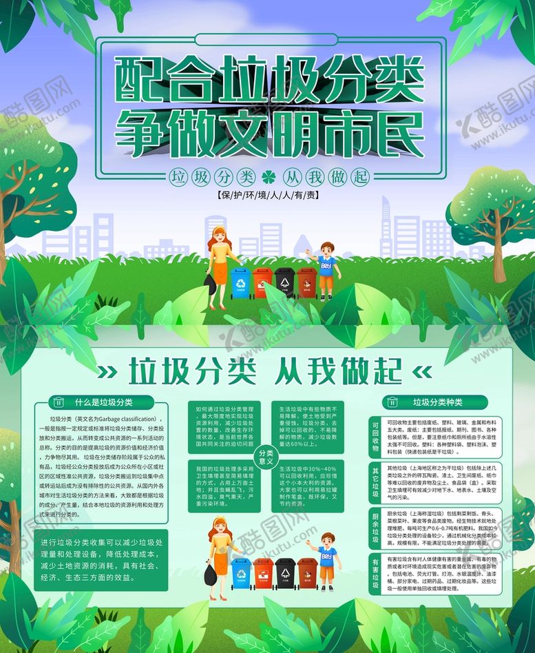 编号：81953609130339563279【酷图网】源文件下载-垃圾分类