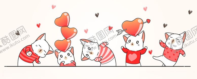 编号：27584001042041196429【酷图网】源文件下载-可爱猫咪跳舞图