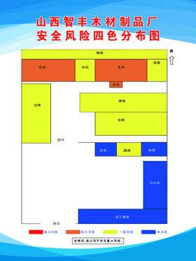 医院安全风险空间分布表