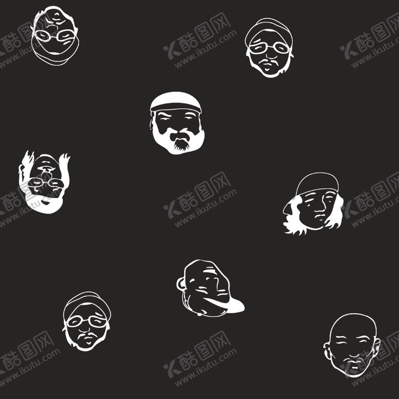 编号：51192406240034104911【酷图网】源文件下载-人头