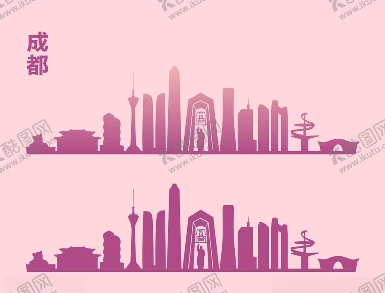 编号：77302810220326502371【酷图网】源文件下载-成都城市矢量图重制版