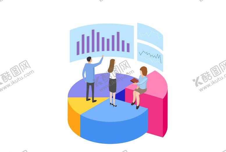 编号：97402010011905479720【酷图网】源文件下载-立体简约金融企业数据区块链矢量