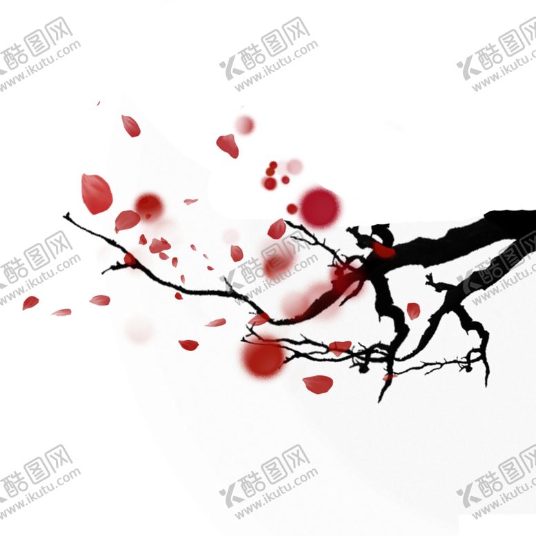 编号：85856205100201035089【酷图网】源文件下载-中国风水墨梅