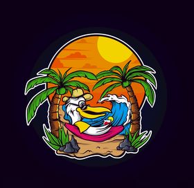 夏日海滩