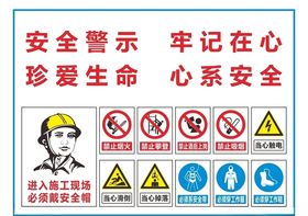 安全警示牌