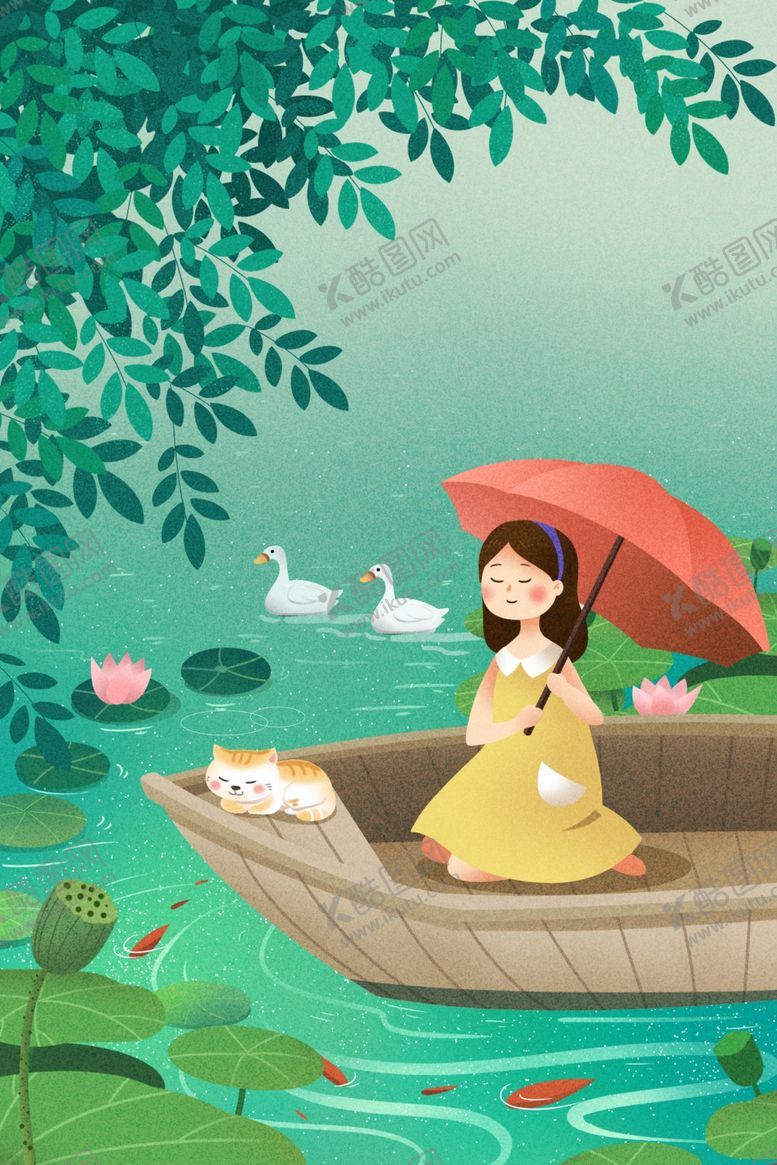 编号：31134201261133004252【酷图网】源文件下载-立夏插画