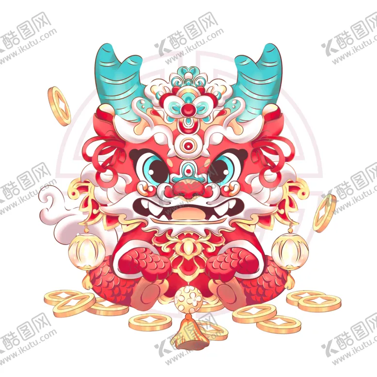 编号：30616002052212251105【酷图网】源文件下载-贴纸龙