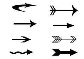 箭头矢量图素材