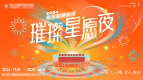 跨年新年主K背景板