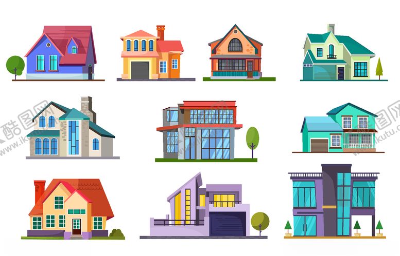 编号：21564109300050149262【酷图网】源文件下载-房子