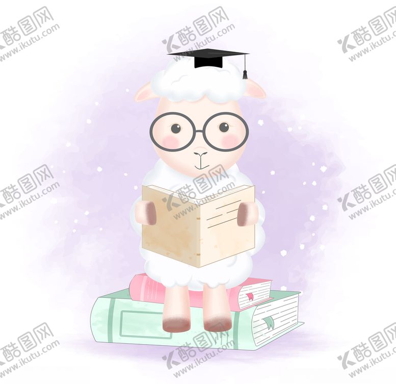 编号：30215707030746489106【酷图网】源文件下载-卡通山羊