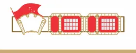 党建文化墙形背景模板