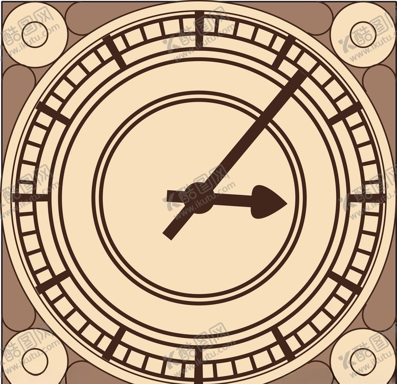 编号：45596310131234359331【酷图网】源文件下载-创意时钟