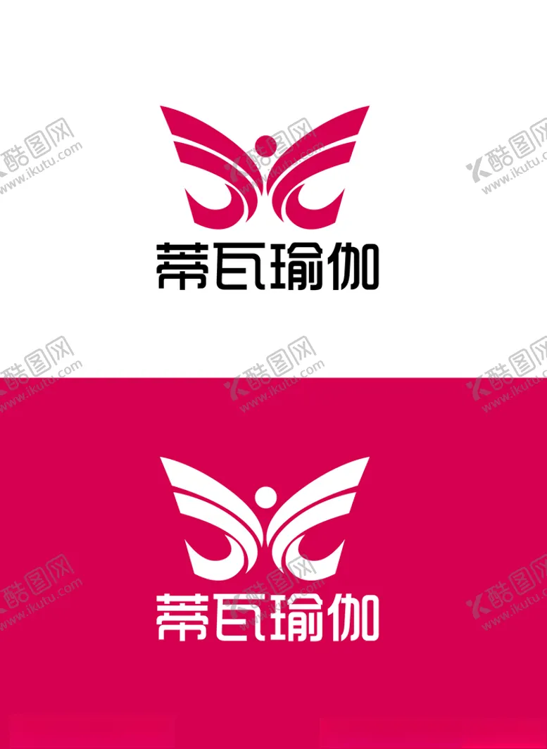 编号：50024804172004433374【酷图网】源文件下载-瑜伽标识设计