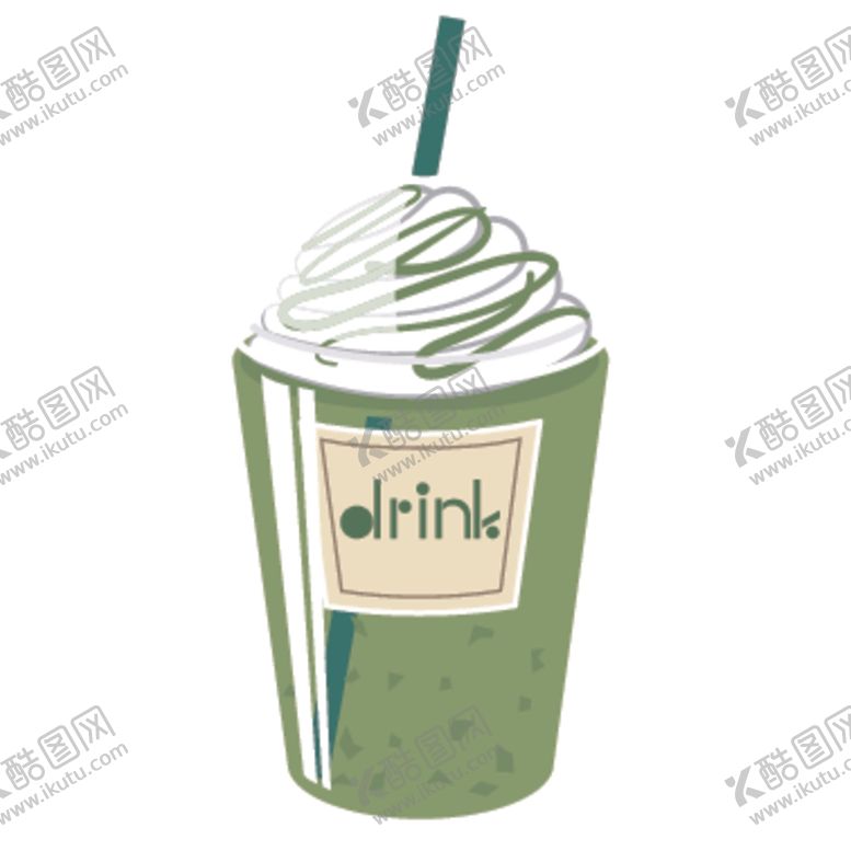 编号：89329009291639314731【酷图网】源文件下载-夏日冷饮矢量插画