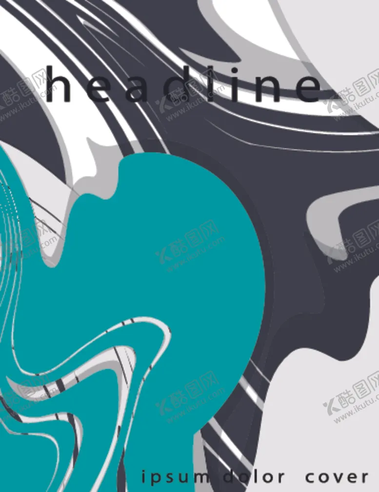 编号：77218810042312083610【酷图网】源文件下载-抽象色彩拼接海报