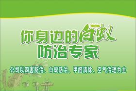 白蚁防治海报