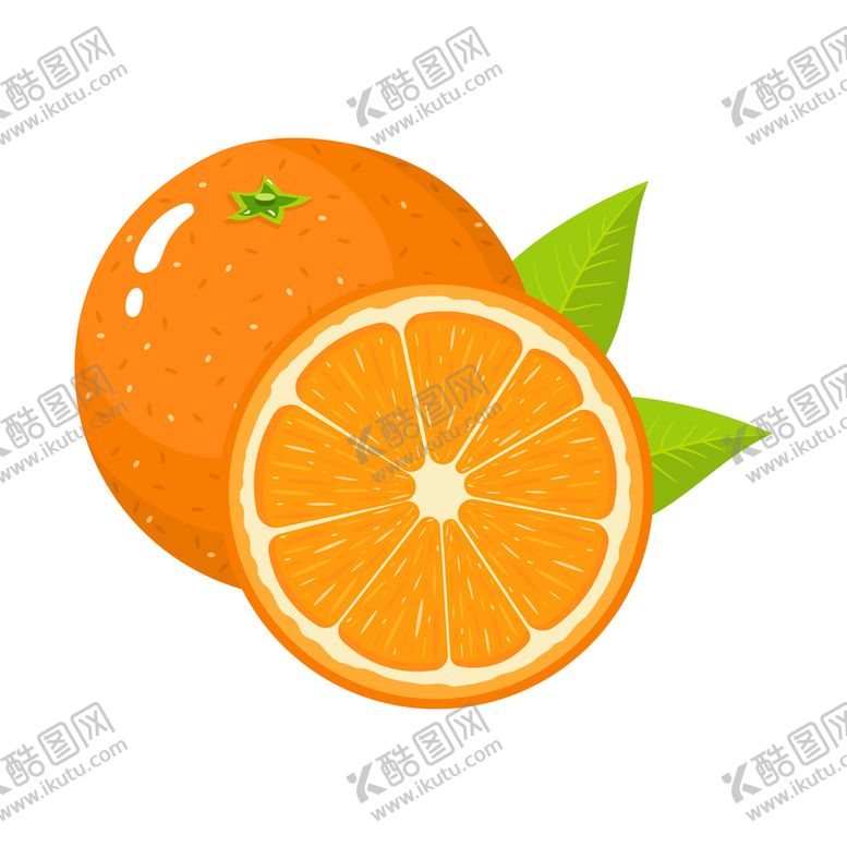 编号：17802509171401493965【酷图网】源文件下载-卡通橙子