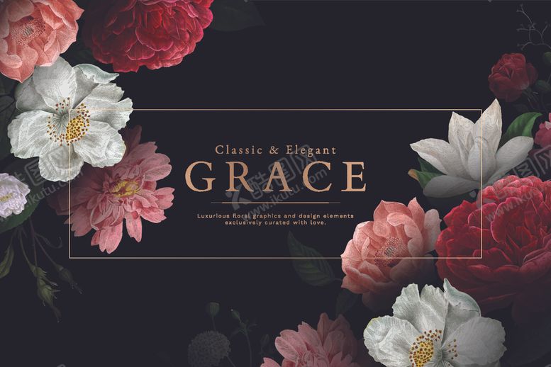 编号：78630109171103412363【酷图网】源文件下载-花背景