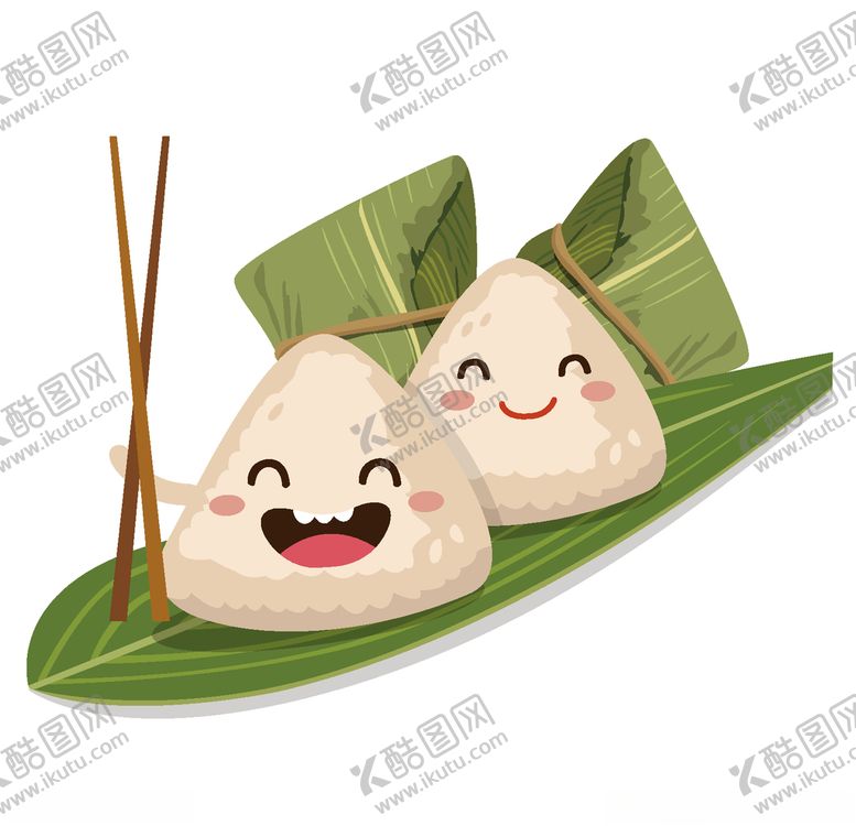 编号：72691809142336575869【酷图网】源文件下载-可爱的粽子宝宝