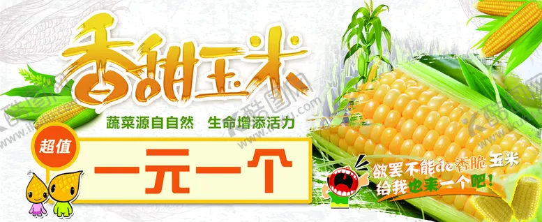编号：69281409170631057621【酷图网】源文件下载-香甜玉米
