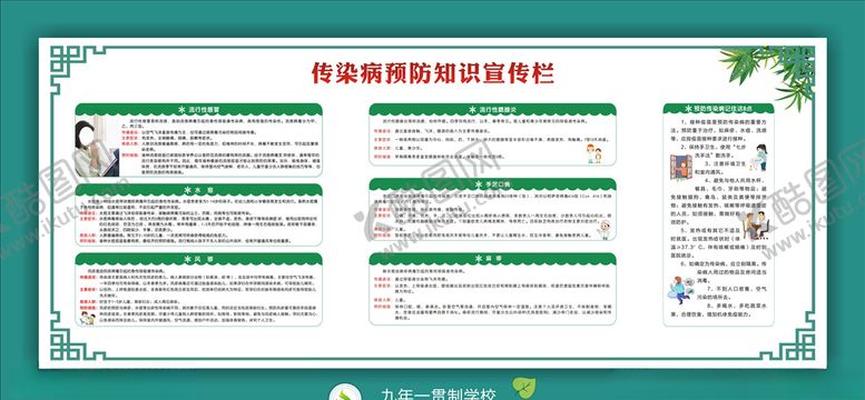 编号：89073810030429178089【酷图网】源文件下载-校园展板