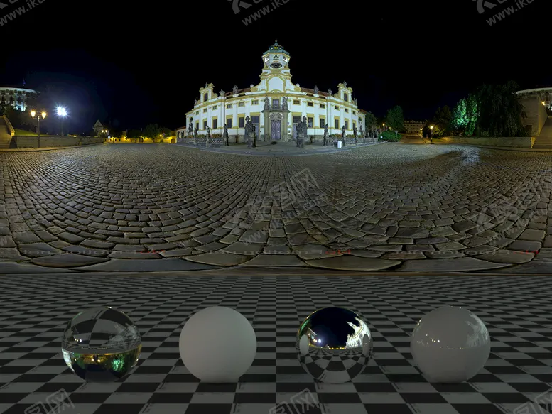 编号：48565602162000595717【酷图网】源文件下载-C4D城市夜景贴图HDR贴图