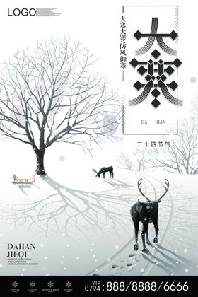 大寒海报