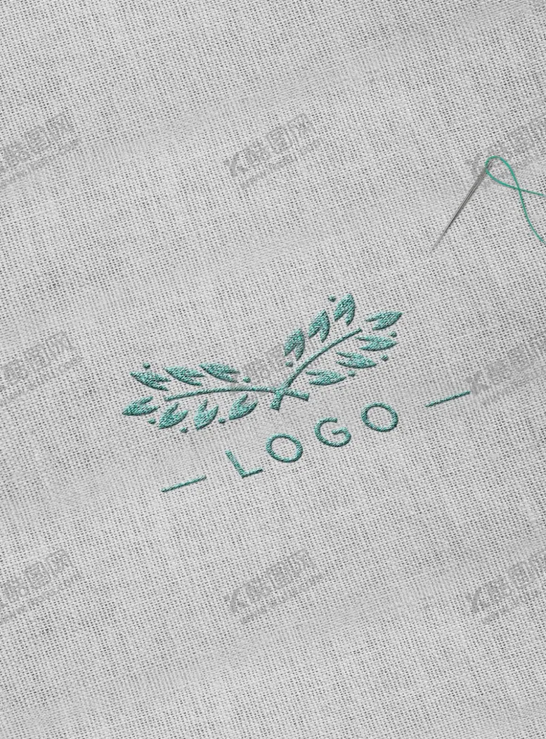 编号：54316910091538342150【酷图网】源文件下载-刺绣logo样机