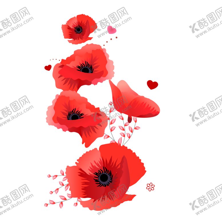 编号：12792205160638299419【酷图网】源文件下载-鲜花素材