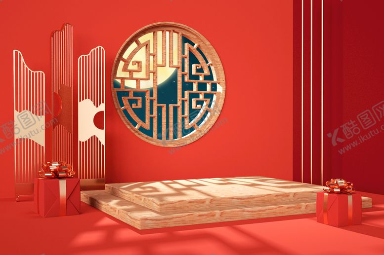 编号：89008501232041587088【酷图网】源文件下载-古典传统C4D背景