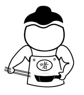 胖厨师棒餐饮logo
