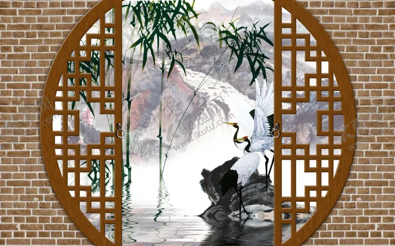 编号：72141209231142008706【酷图网】源文件下载-新中式背景墙