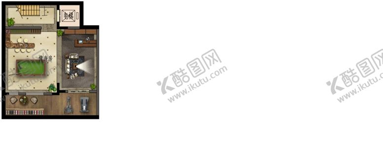编号：74892012300448308903【酷图网】源文件下载-室内平面户型图