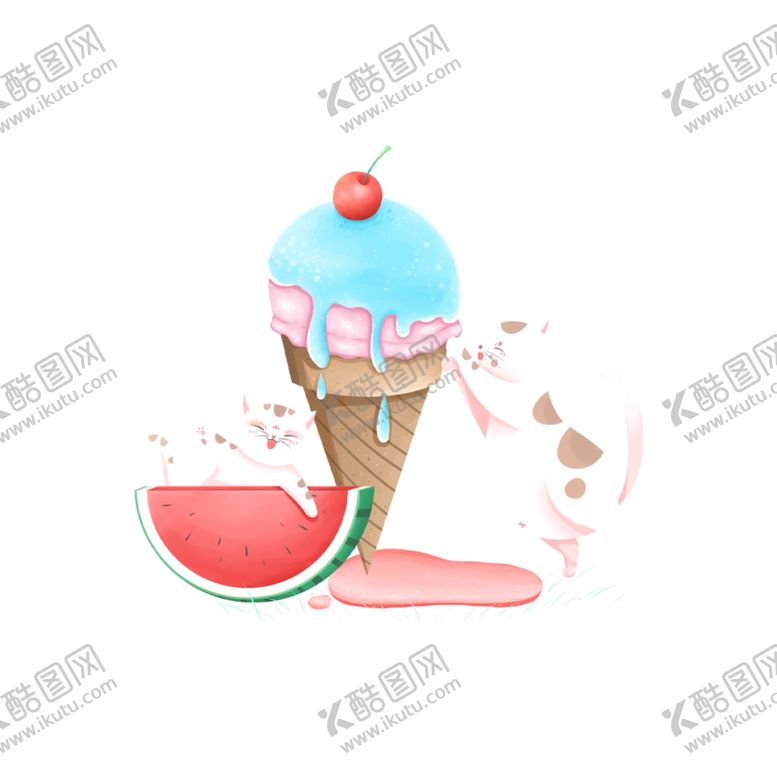 编号：19802210301529504520【酷图网】源文件下载-冰淇淋
