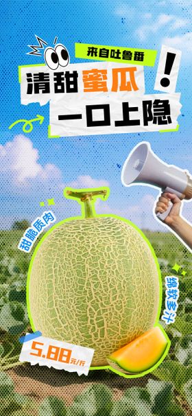 拼贴风水果生鲜海报