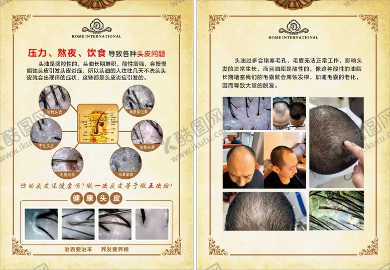 编号：27452402052232113436【酷图网】源文件下载-头皮养护海报