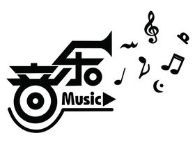 音乐文化墙跳跃的音符艺术的
