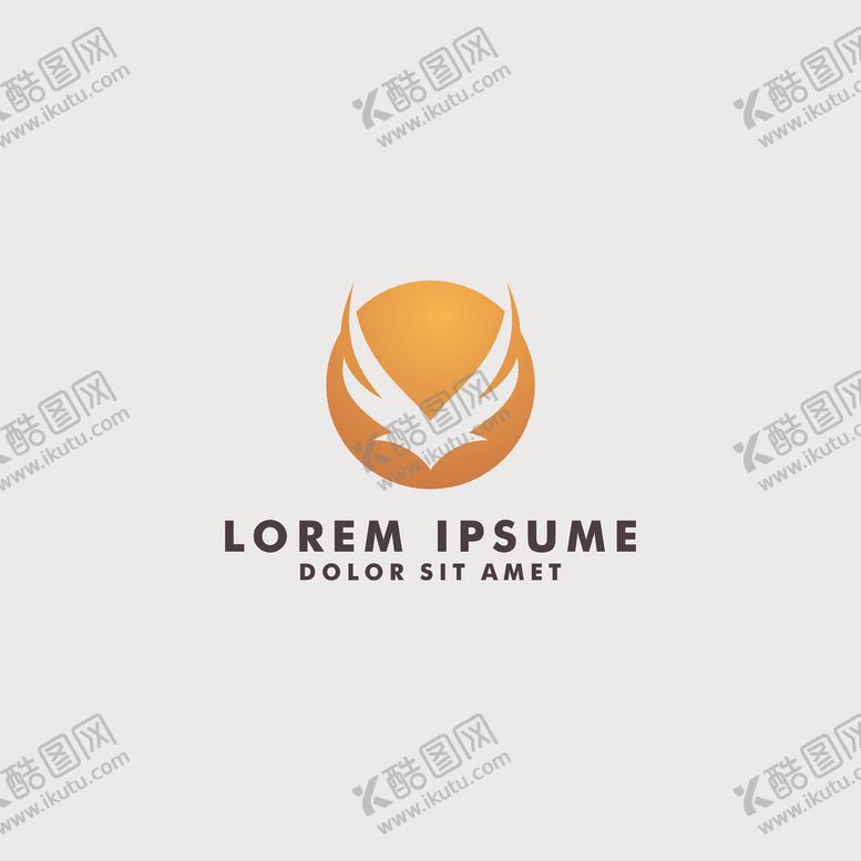 编号：14552911020200569650【酷图网】源文件下载-翅膀logo