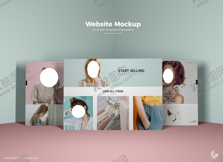 编号：37534010151615499647【酷图网】源文件下载-网站展示样机