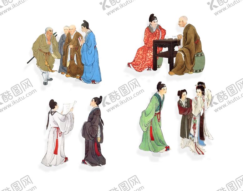 编号：15154707031252019304【酷图网】源文件下载-古代人物图片