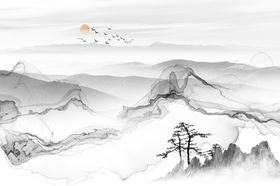 水墨山水