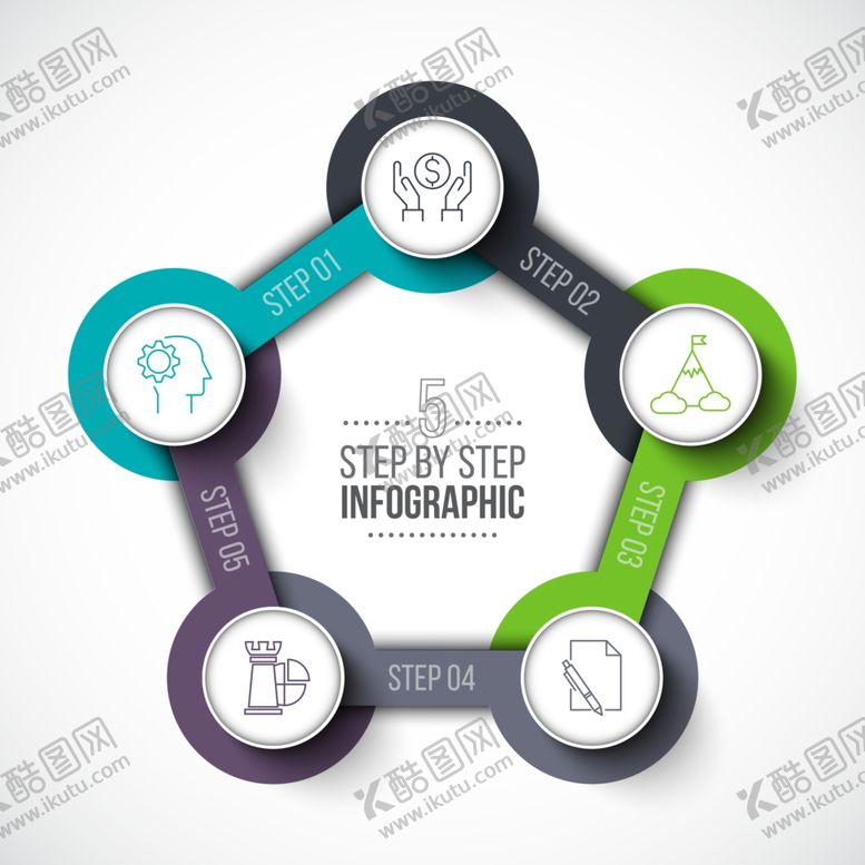 编号：91216109242208124030【酷图网】源文件下载-矢量办公分类图表元素