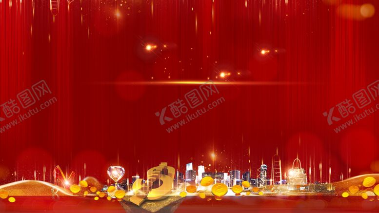 编号：81380004200645432318【酷图网】源文件下载-地产商铺红底