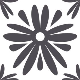 简约纯色花纹图案