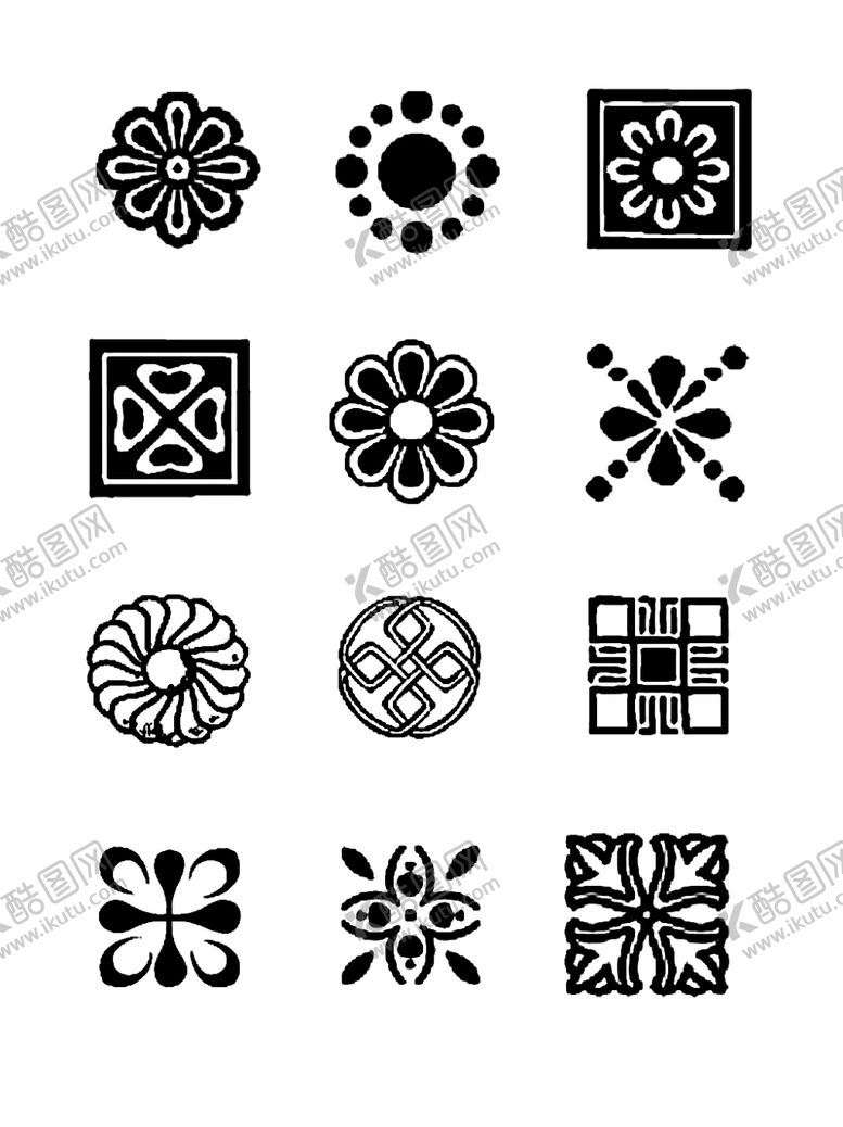 编号：78394609230016196335【酷图网】源文件下载-黑色装饰纹理素材