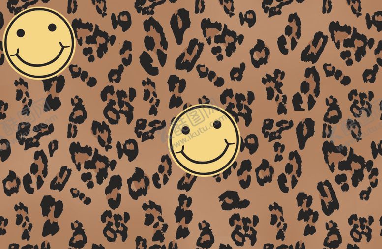 编号：89377810300817283336【酷图网】源文件下载-豹纹笑脸