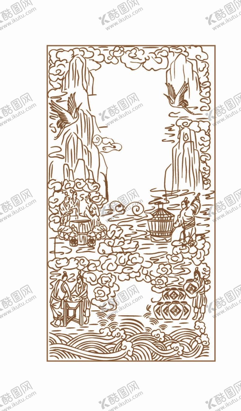 编号：91365409192317490248【酷图网】源文件下载-酿酒插画